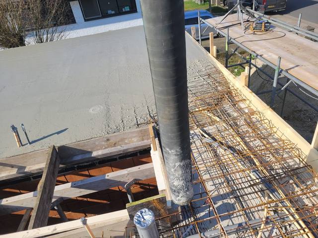 Moderne nieuwbouw met zwarte details — JBM project