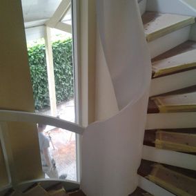Voorbeeld witte trap